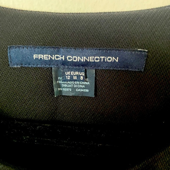 French Connection Black Sleevless Tunic Dress - Picture 4 of 5